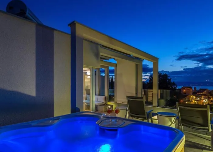 Sky & Sea Luxury With Whirpool&sauna By Guide * Malinska