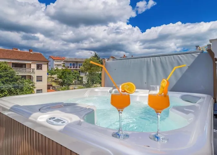 Sky & Sea Luxury With Whirpool&sauna By Guide Villa Malinska